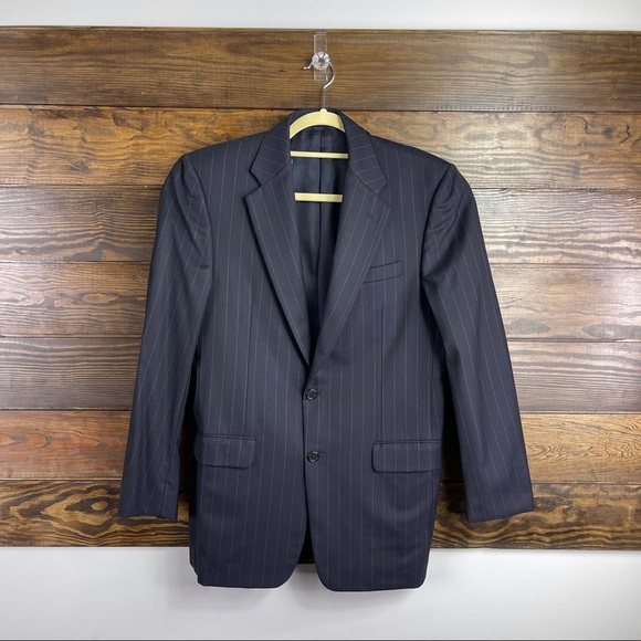 Hickey Freeman Blazer Jacket Suit Sport Coat Men Size 38